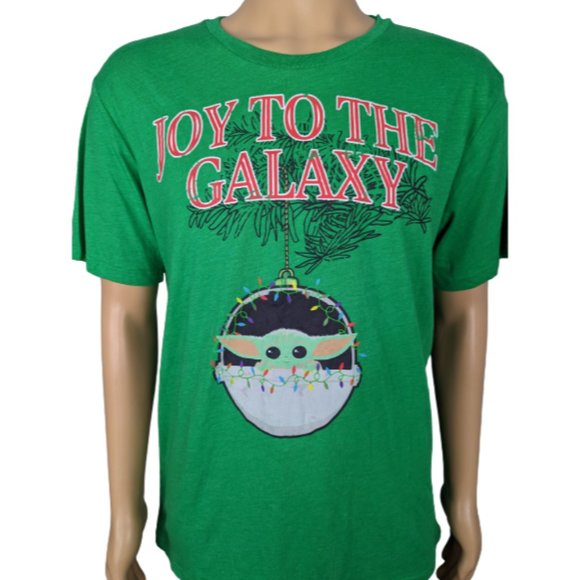Disney Mad Engine Star Wars Joy to the Galaxy Christmas T-Shirt L - Picture 3 of 8